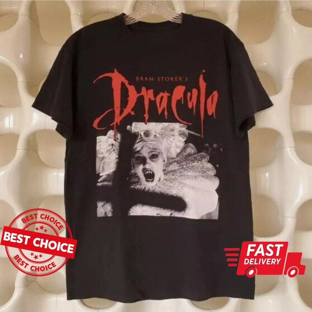 Bram Stoker's Dracula Movie Graphic Black Shirt
